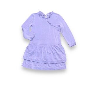 🆕 Kickee Pants Bamboo Lilac Ruffle Tier Dress